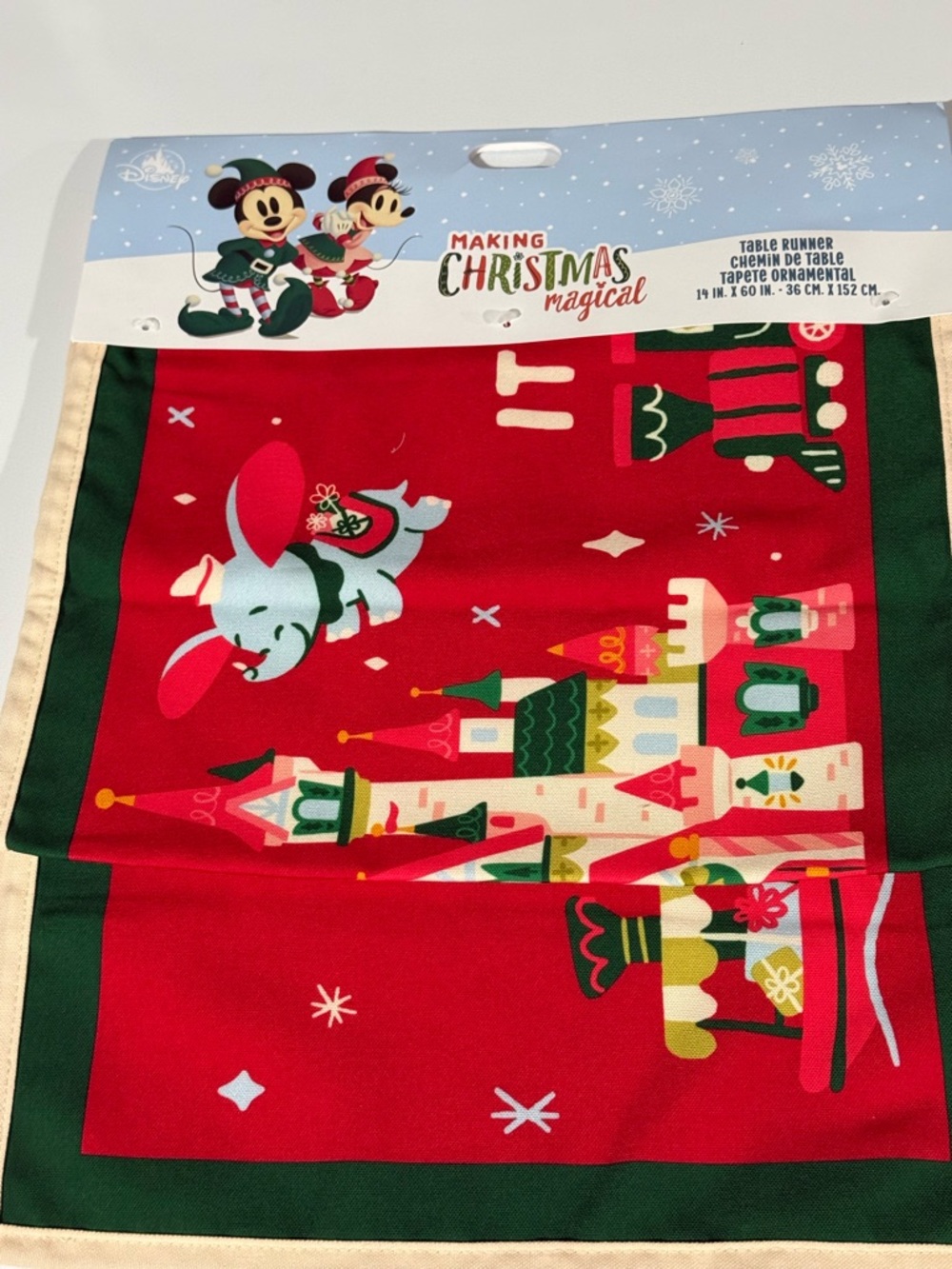 NEW Disney Christmas Table Runner